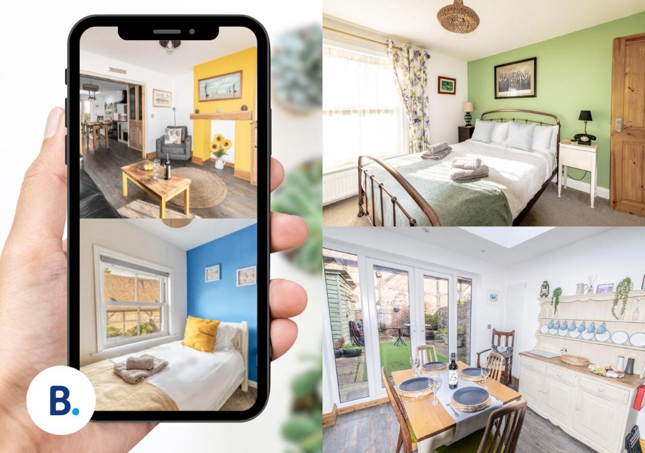 Stylish 2 Bedrooms Cosy & Bright Cottage, Pet Friendly, Sleeps 5, Titchfield Village - Summer Special Offer!! - By Blue Puffin Stays Exteriér fotografie